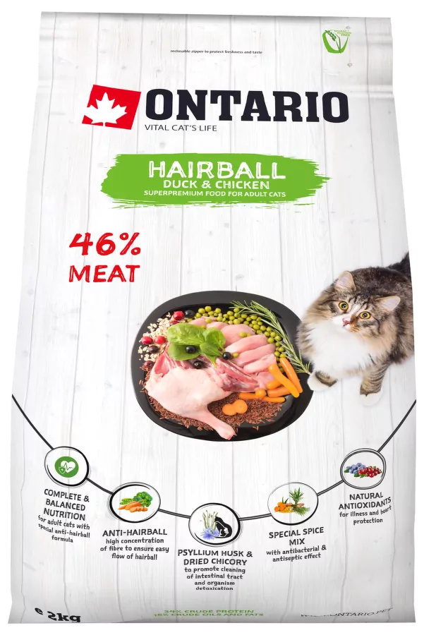 ONTARIO Cat Hairball, 2kg